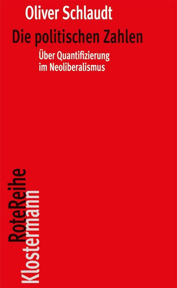 Cover: 9783465043393 | Die politischen Zahlen | Über Quantifizierung im Neoliberalismus