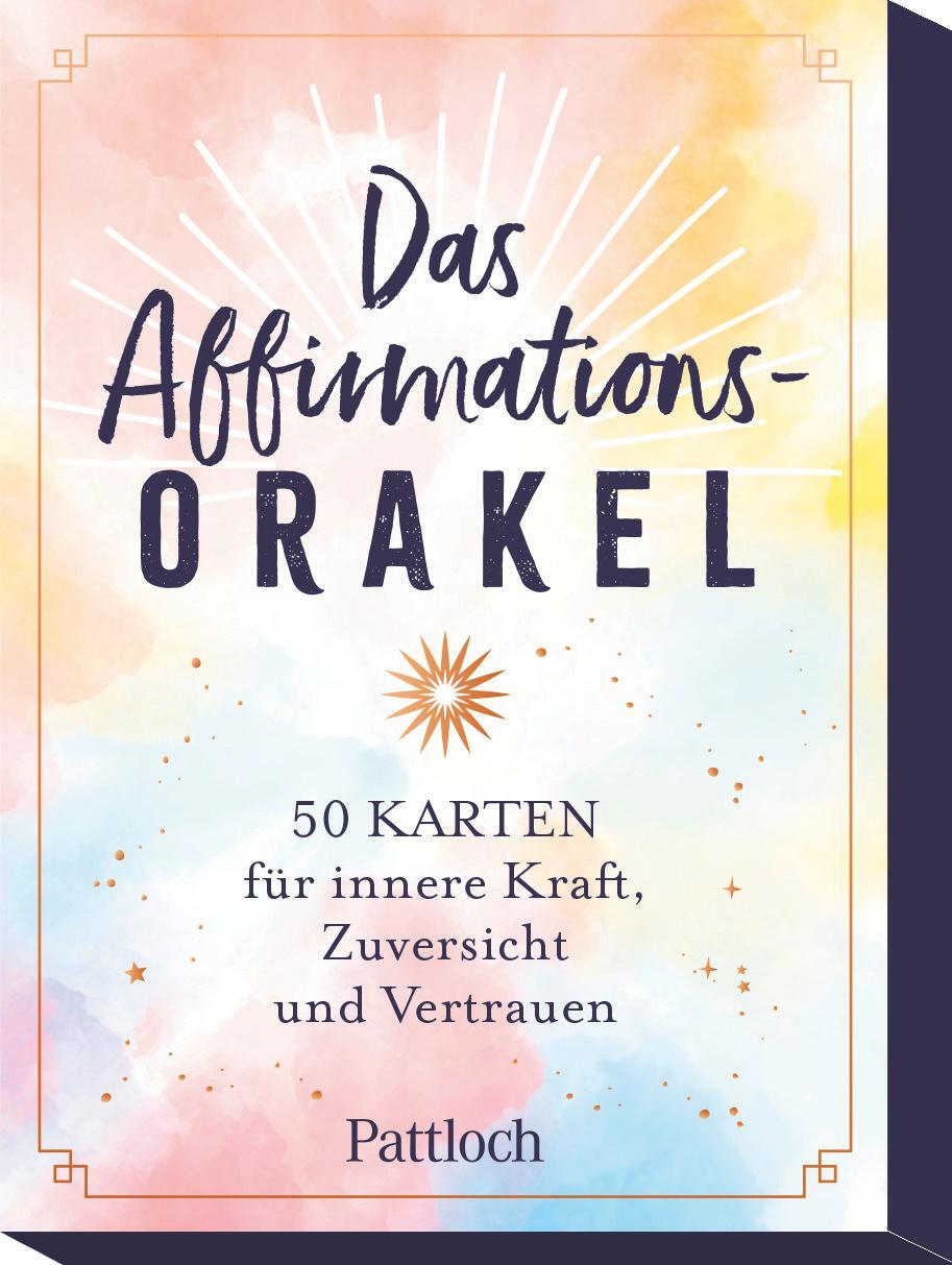 Cover: 4260308344961 | Das Affirmations-Orakel | Pattloch Verlag | Box | Schachtel | 51 S.