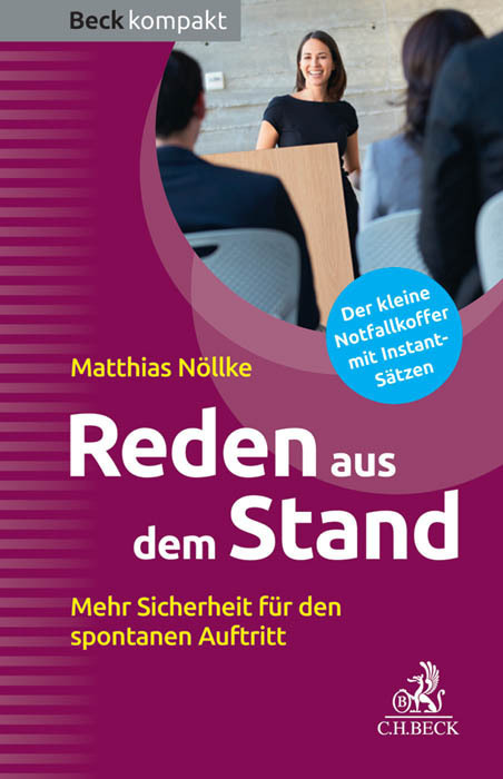 Cover: 9783406674211 | Reden aus dem Stand | Matthias Nöllke | Taschenbuch | 128 S. | Deutsch