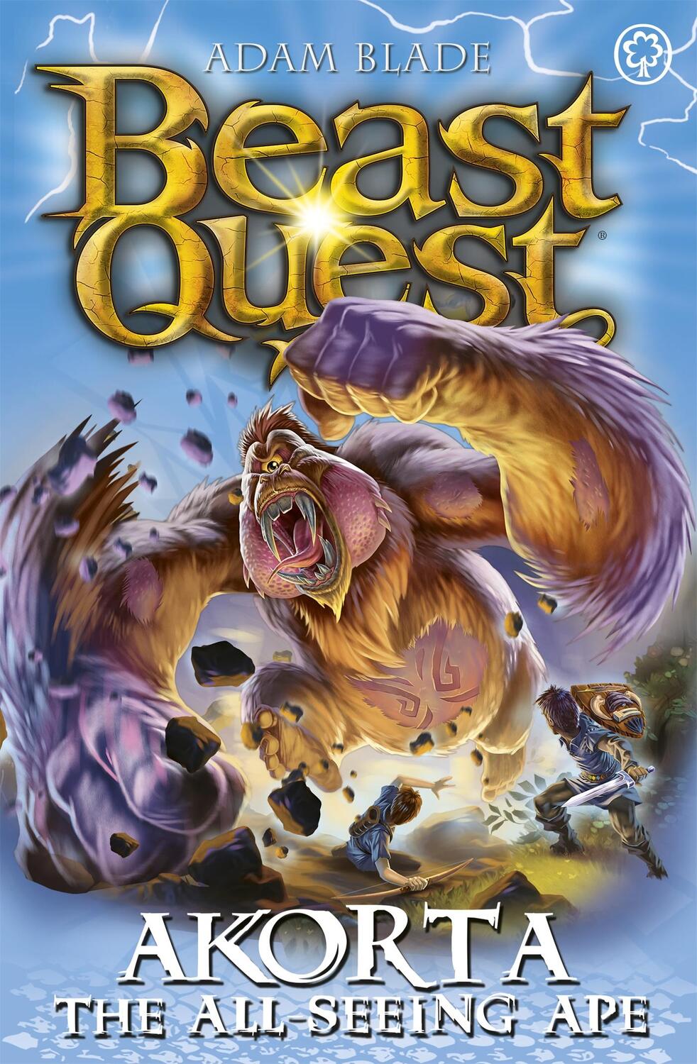 Cover: 9781408361375 | Beast Quest: Akorta the All-Seeing Ape | Series 25 Book 1 | Adam Blade