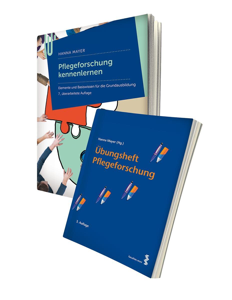Cover: 9783708916606 | Lernpaket Lehrbuch Pflegeforschung kennenlernen + Übungsheft...