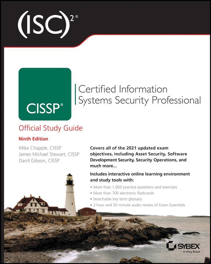 Cover: 9781119786238 | (ISC)2 CISSP Certified Information Systems Security Professional...