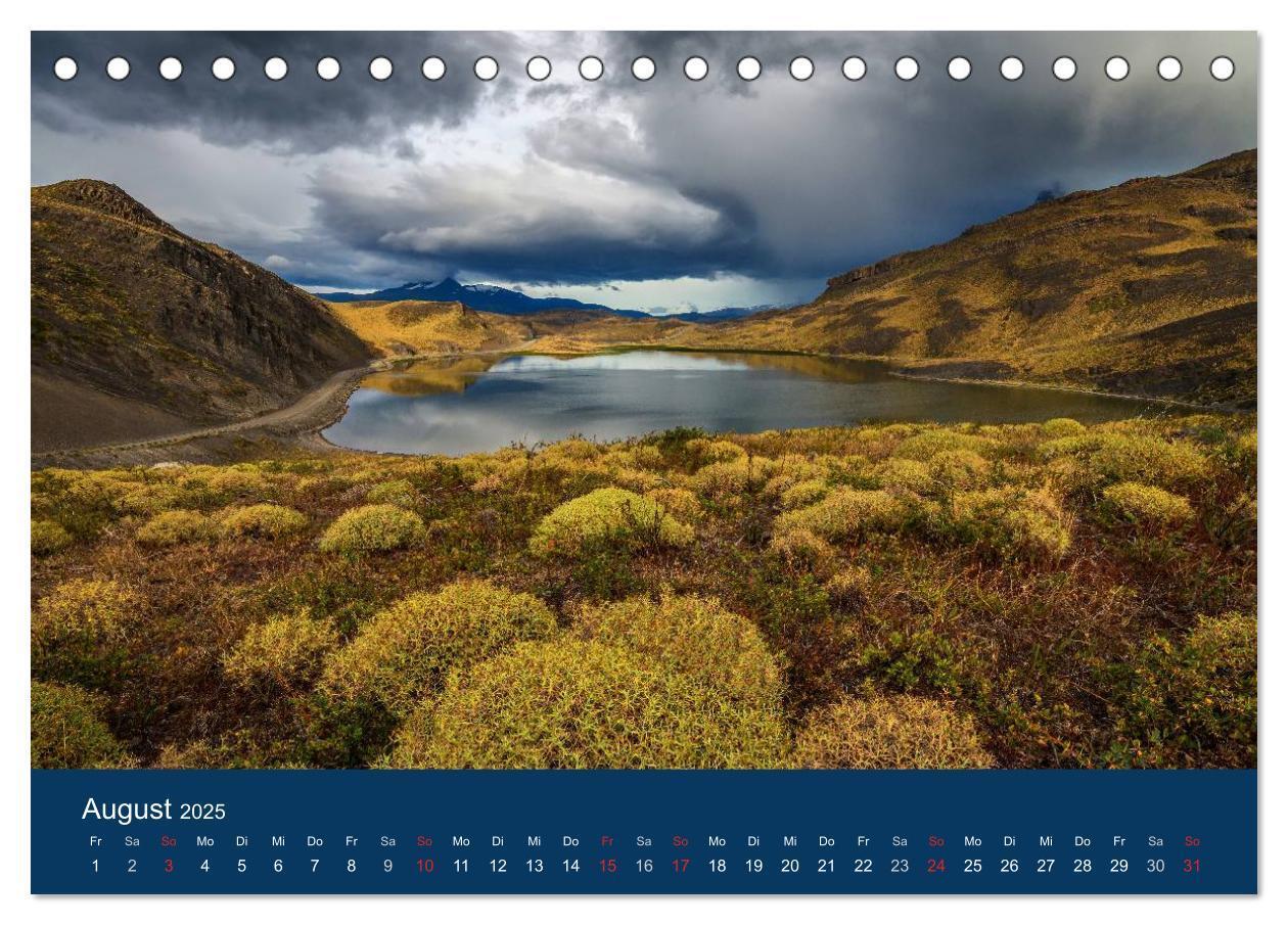 Bild: 9783435607327 | Farbenfrohes Patagonien (Tischkalender 2025 DIN A5 quer), CALVENDO...