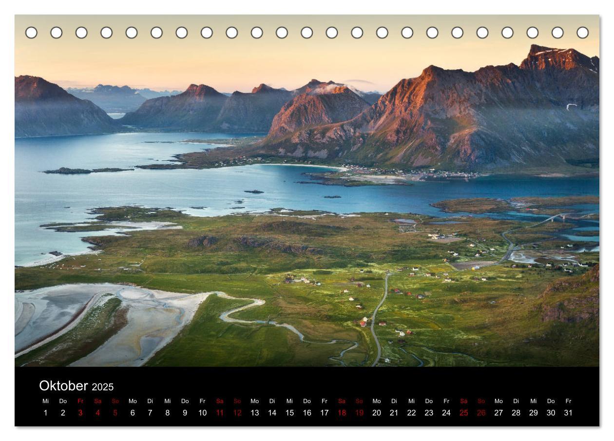 Bild: 9783435396795 | Lofoten - Inseln im Nordmeer (Tischkalender 2025 DIN A5 quer),...