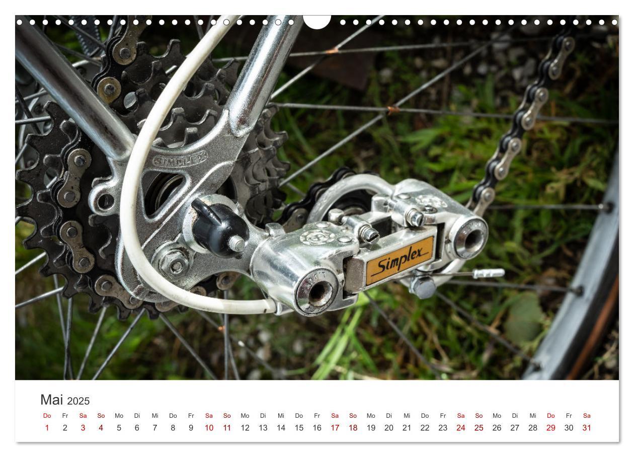 Bild: 9783435098408 | Stahlrenner - Rennrad-Klassiker aus Europa (Wandkalender 2025 DIN...