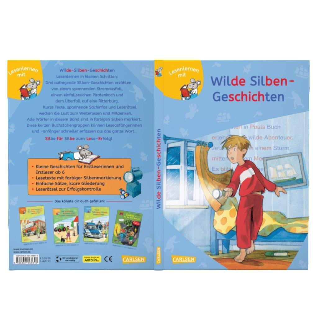 Bild: 9783551066640 | LESEMAUS zum Lesenlernen Sammelbände: Wilde Silben-Geschichten | Buch