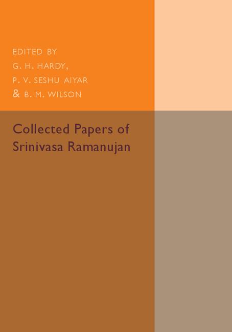 Cover: 9781107536517 | Collected Papers of Srinivasa Ramanujan | Srinivasa Ramanujan | Buch