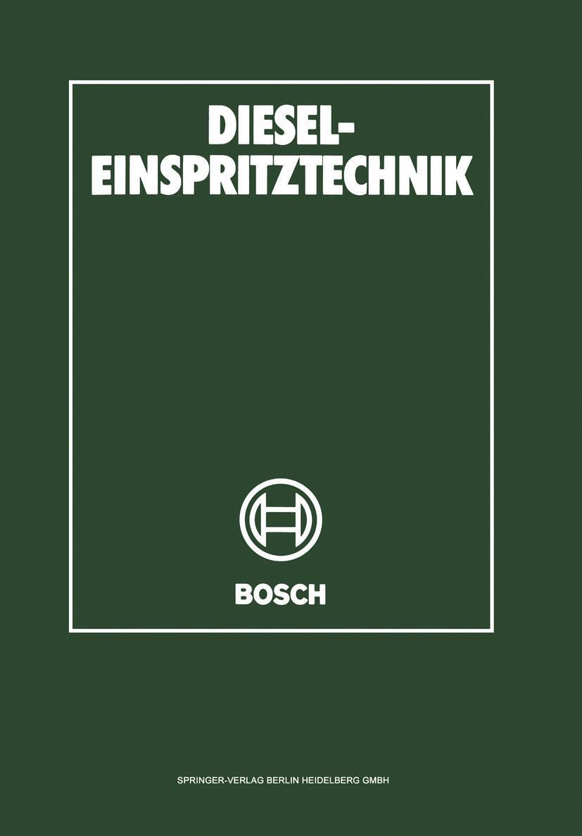 Cover: 9783540621942 | Diesel-Einspritztechnik | Robert Bosch GmbH | Taschenbuch | Paperback