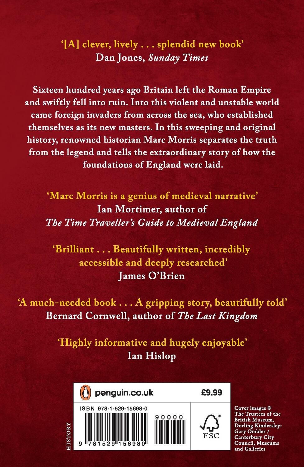 Rückseite: 9781529156980 | The Anglo-Saxons | A History of the Beginnings of England | Morris