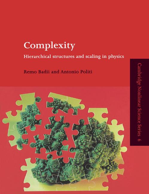 Cover: 9780521663854 | Complexity | Hierarchical Structures and Scaling in Physics | Buch