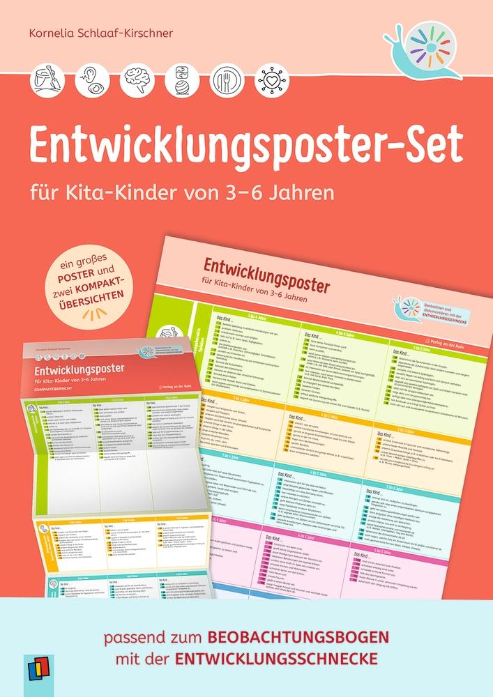 Cover: 9783834668486 | Entwicklungsposter-Set für Kita-Kinder von 3-6 Jahren | Poster | 1 S.