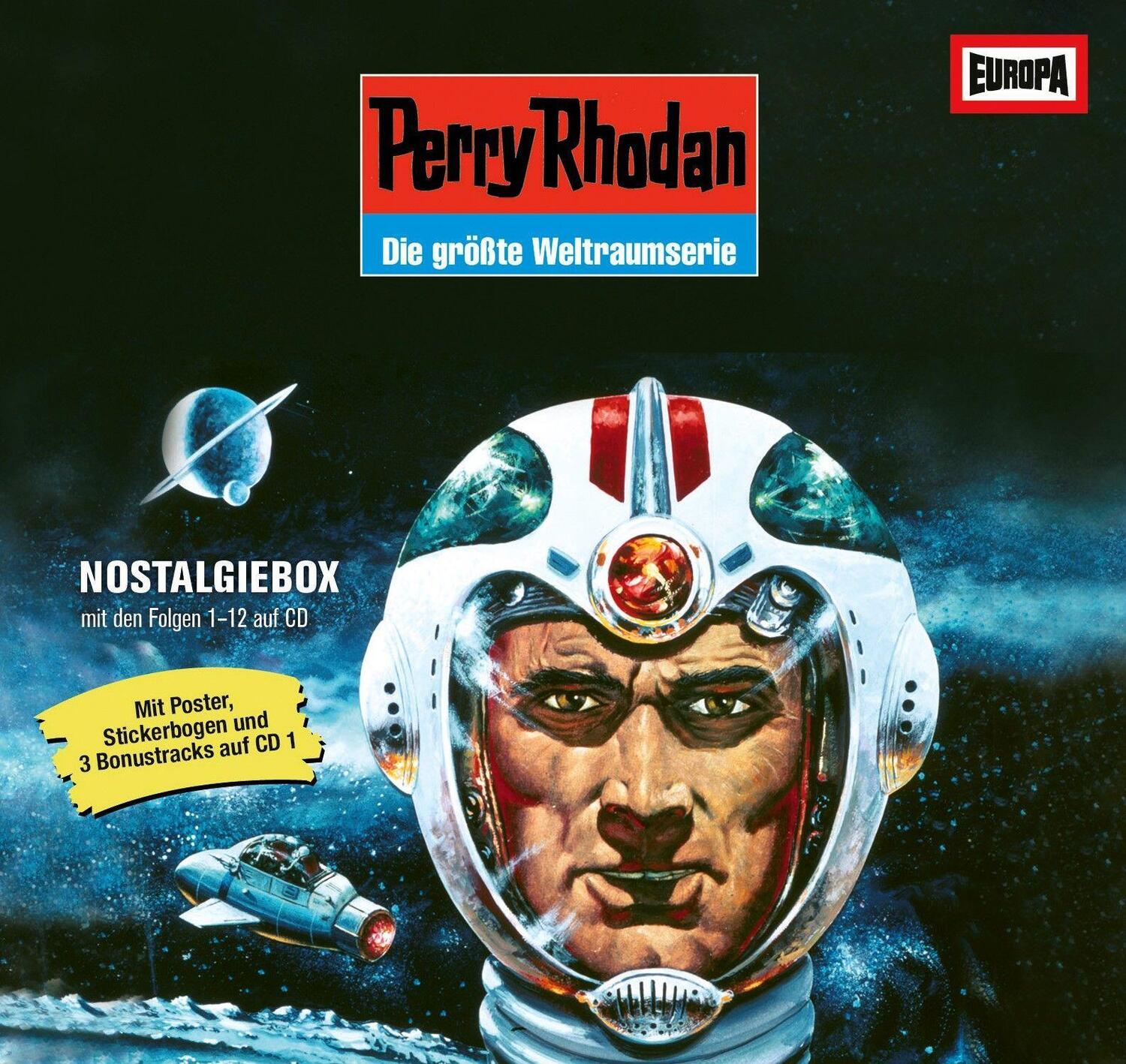 Cover: 194399327623 | Nostalgiebox | Perry Rhodan | Audio-CD | 12 CDs | Deutsch | 2021