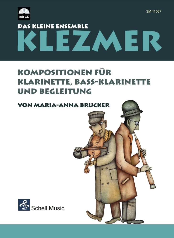 Cover: 9783864110870 | Klezmer - Das kleine Ensemble, für Klarinette, Bass-Klarinette und...