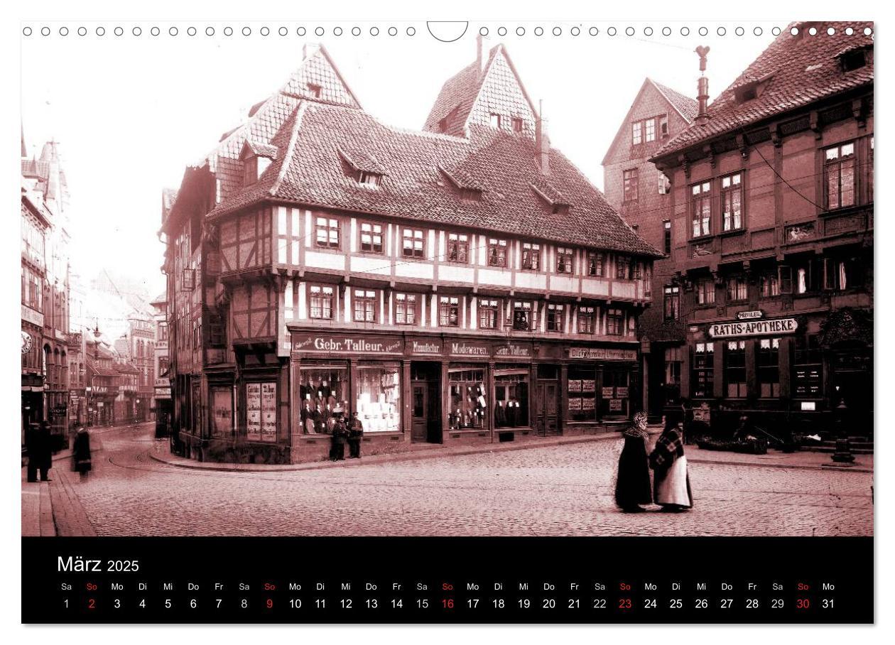 Bild: 9783435565788 | Hildesheimer Schaufenster um 1900 (Wandkalender 2025 DIN A3 quer),...