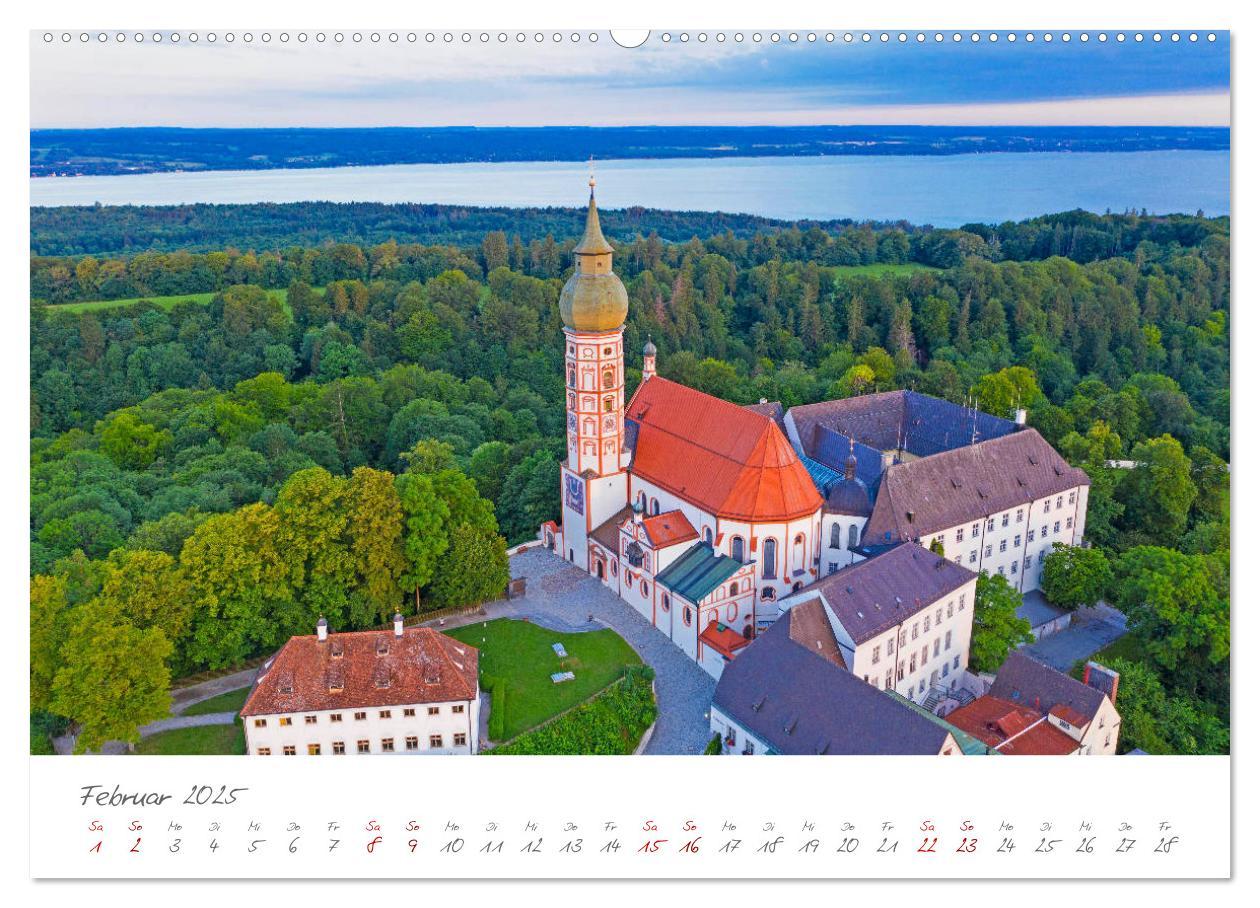 Bild: 9783435194926 | Das Fünf-Seen-Land Oberbayern (Wandkalender 2025 DIN A2 quer),...