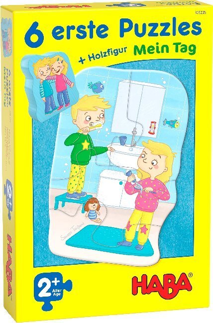 Cover: 4010168248448 | HABA 6 erste Puzzles - Mein Tag (Kinderpuzzle) | Spiel | Deutsch