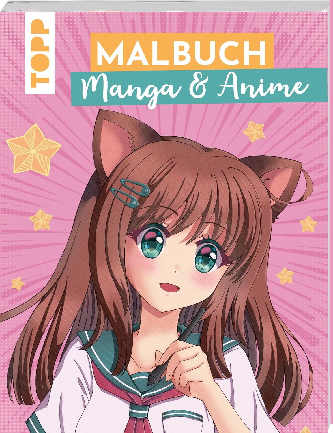 Cover: 9783735891037 | Malbuch Manga &amp; Anime | Das Malbuch für Mädchen ab 10 Jahren | Buch