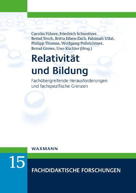 Cover: 9783830945413 | Relativität und Bildung | Carolin Führer (u. a.) | Taschenbuch | 2022