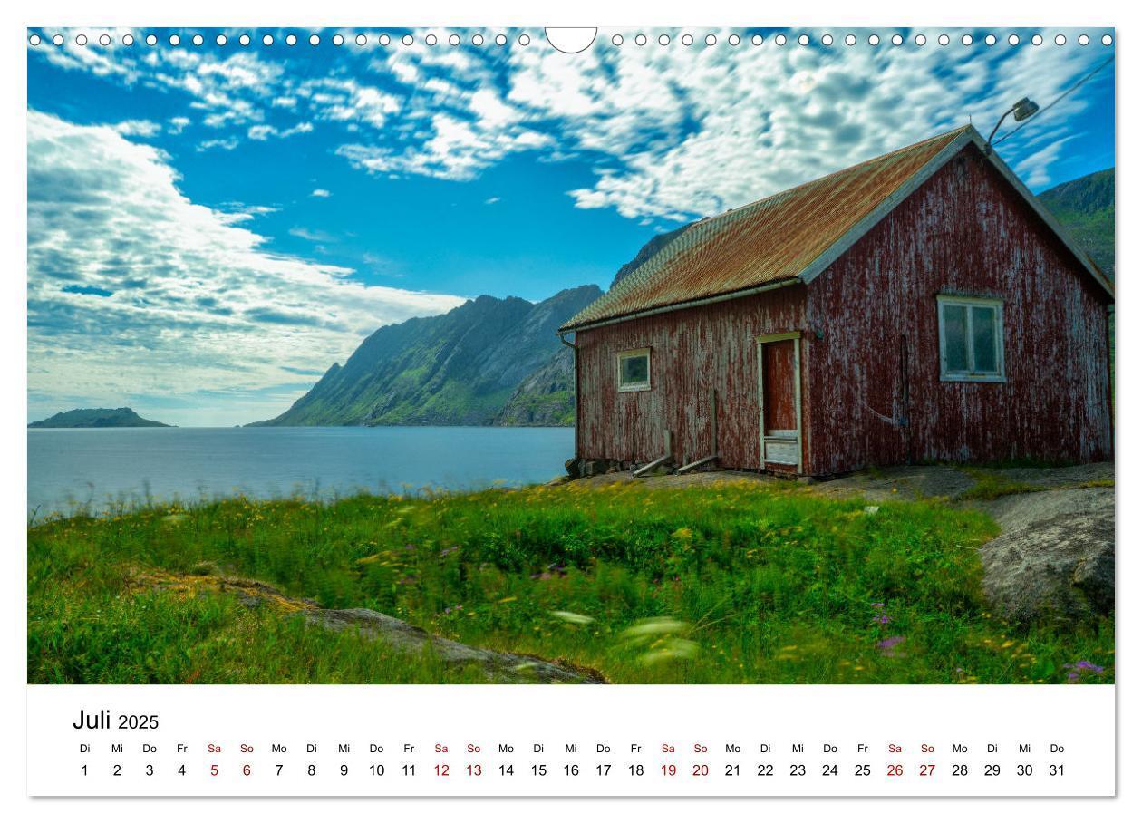 Bild: 9783435009428 | Lofoten (Wandkalender 2025 DIN A3 quer), CALVENDO Monatskalender