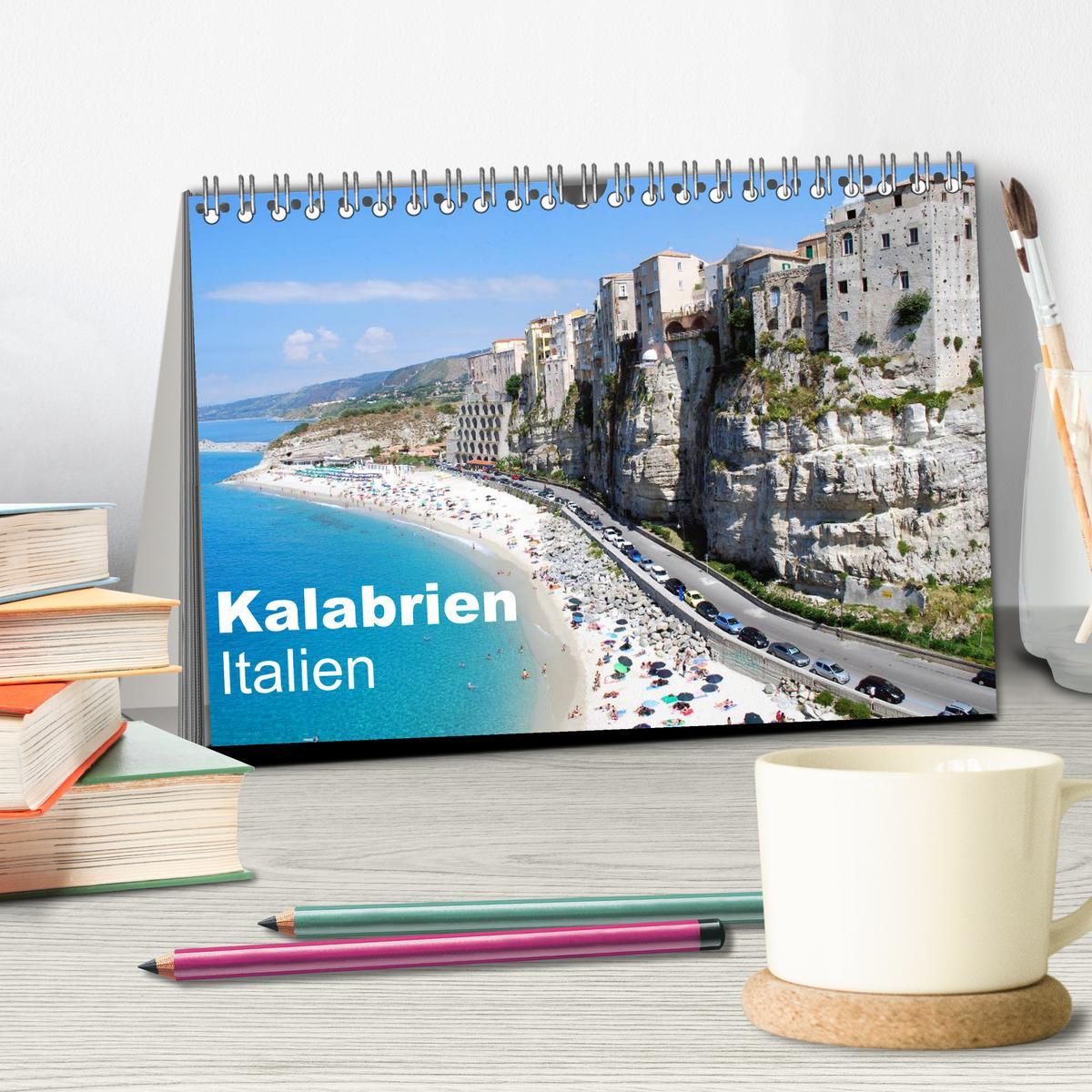 Bild: 9783435581900 | Kalabrien - Italien (Tischkalender 2025 DIN A5 quer), CALVENDO...