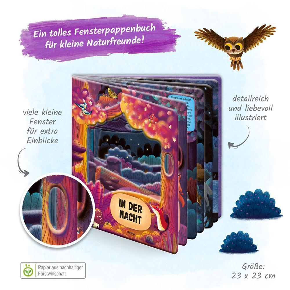 Bild: 9783965528574 | Trötsch Fensterbuch In der Nacht | Trötsch Verlag | Buch | 12 S.