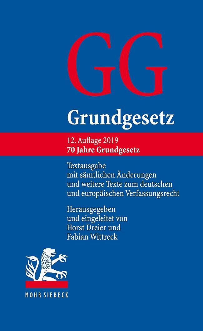 Cover: 9783161581823 | Grundgesetz | Horst Dreier (u. a.) | Taschenbuch | Deutsch | 2019