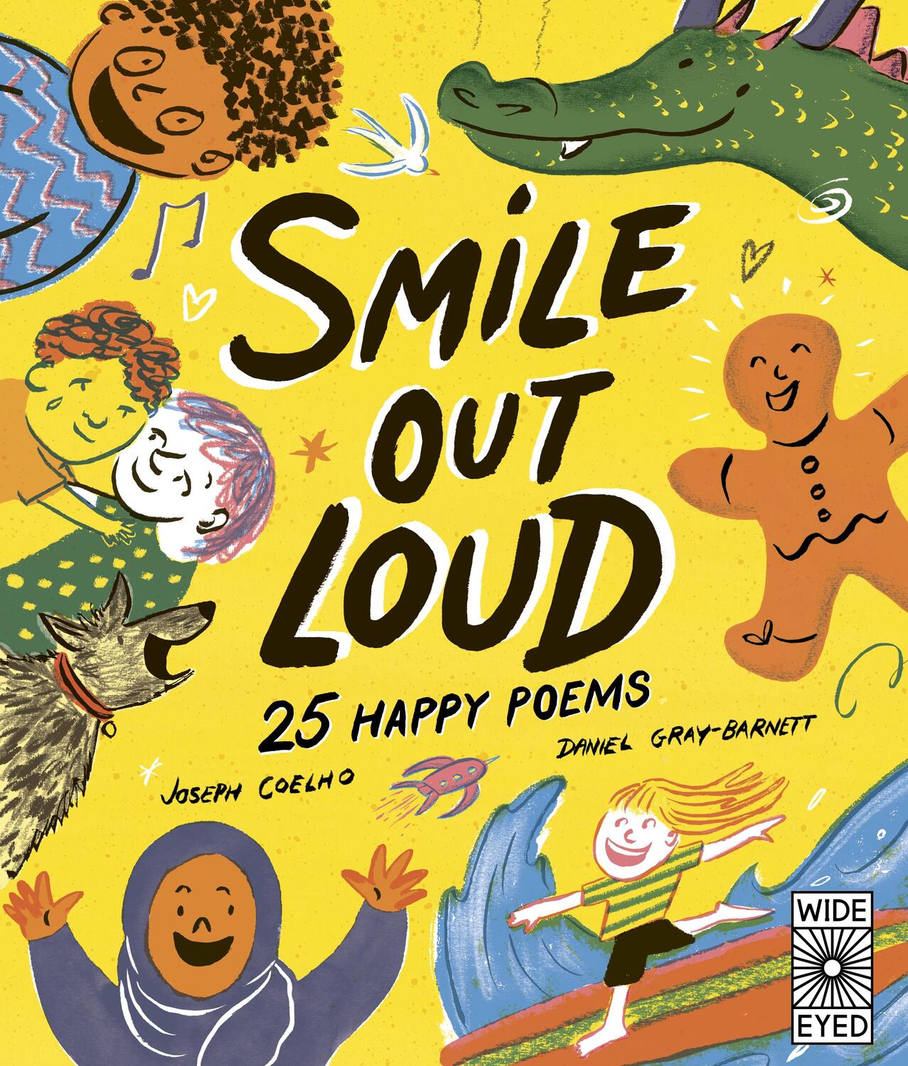 Cover: 9780711284562 | Smile Out Loud | 25 Happy Poems | Joseph Coelho | Taschenbuch | 2023