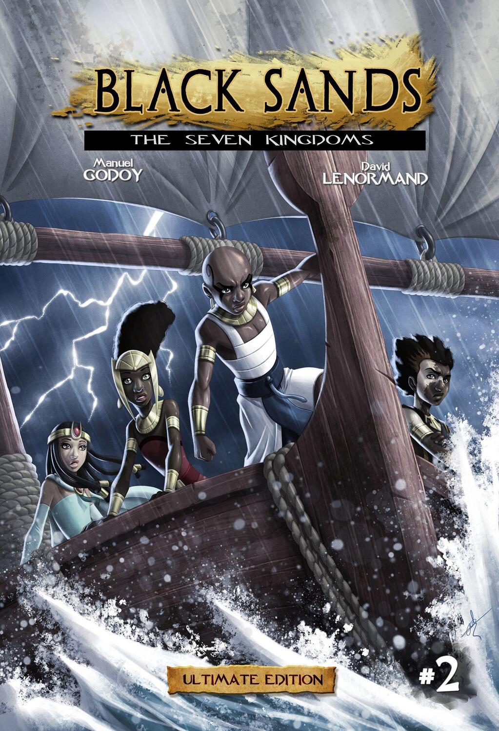 Cover: 9781733960953 | Black Sands, the Seven Kingdoms, Volume 2 | Manuel P Godoy | Buch
