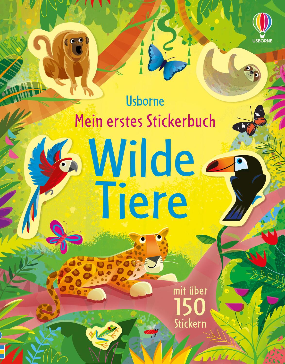 Cover: 9781789417418 | Mein erstes Stickerbuch: Wilde Tiere | mit über 150 Stickern | Bathie