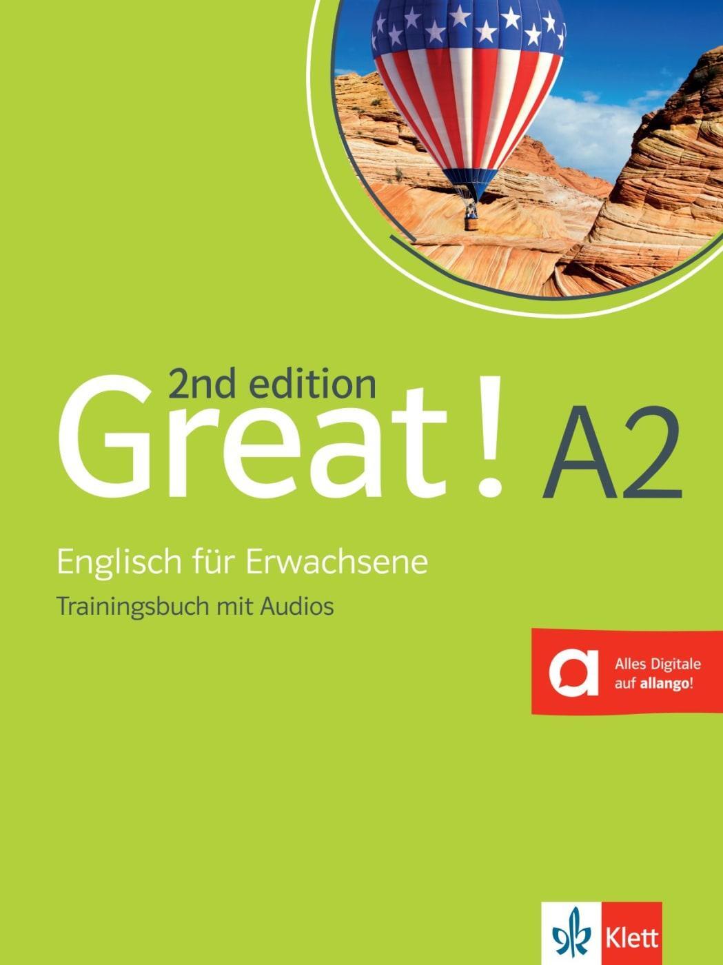 Cover: 9783125017559 | Great! A2, 2nd edition. Trainingsbuch + Audios online | Taschenbuch