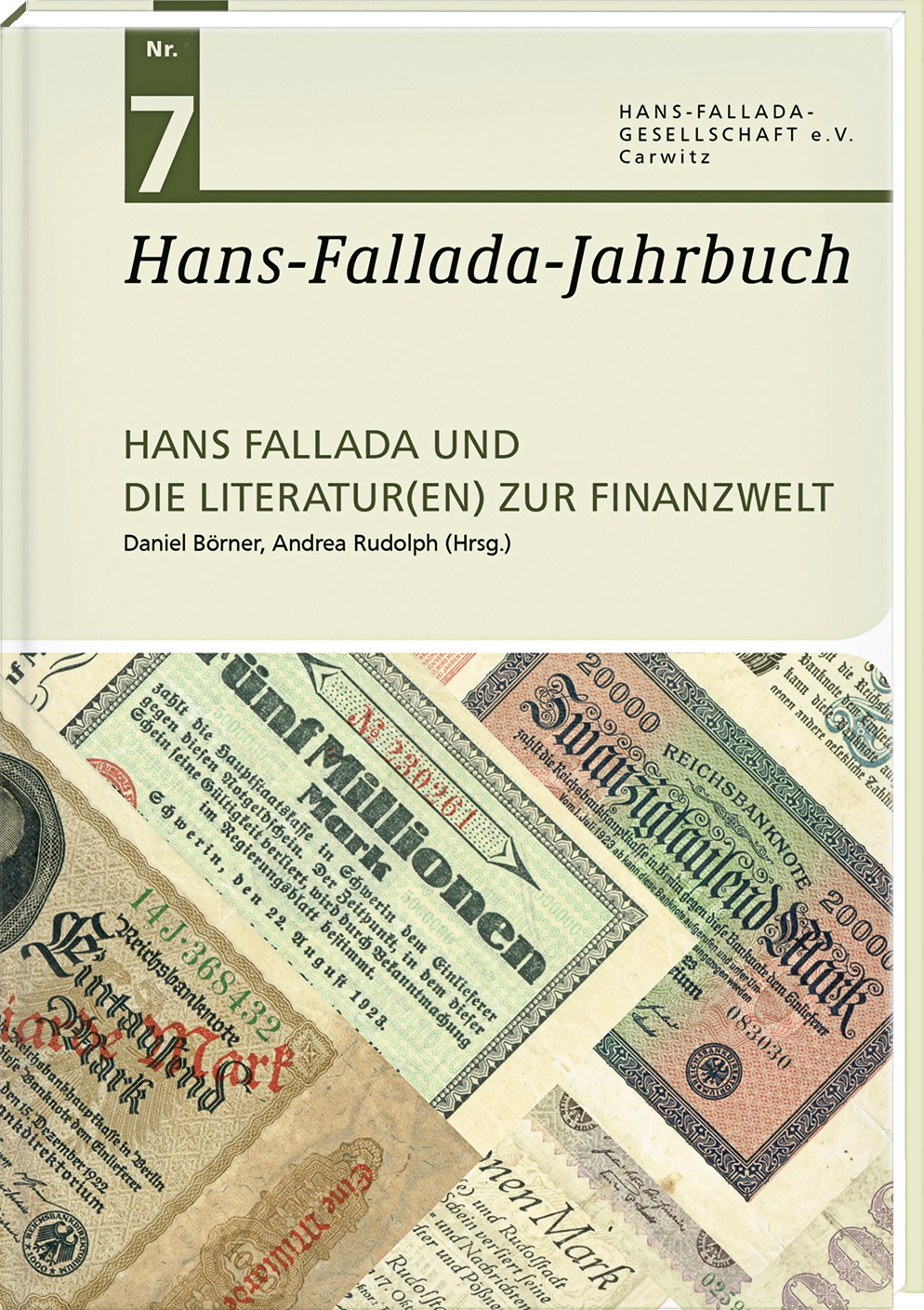 Cover: 9783941683778 | Hans-Fallada-Jahrbuch Nr. 7 | Daniel Börner | Taschenbuch | 538 S.