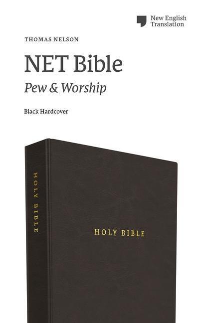 Cover: 9780785224693 | Net Bible, Pew and Worship, Hardcover, Black, Comfort Print: Holy...