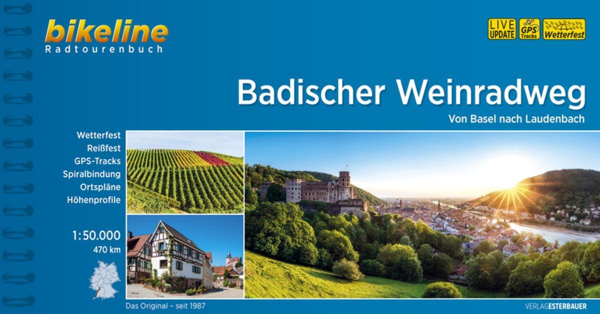 Cover: 9783850007511 | Badischer Weinradweg | Taschenbuch | Bikeline Radtourenbücher | 2020