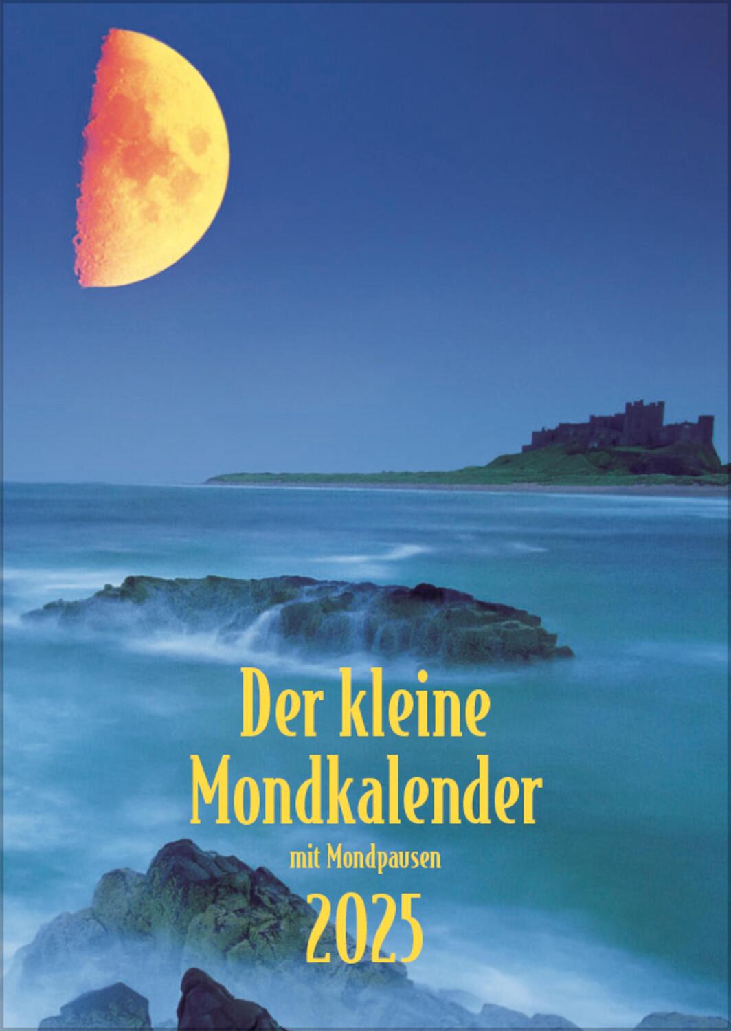 Cover: 9783731876281 | Der kleine Mondkalender 2025 | Verlag Korsch | Kalender | 128 S.
