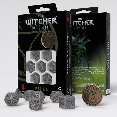 Cover: 5907699496945 | The Witcher Dice Set. Leshen - The Shapeshifter | Q-workshop