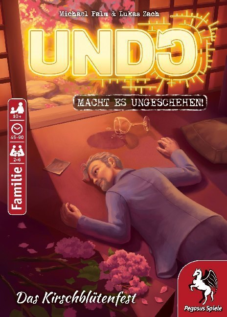 Cover: 4250231718465 | UNDO - Das Kirschblütenfest | Spiel | Deutsch | 2019 | Pegasus