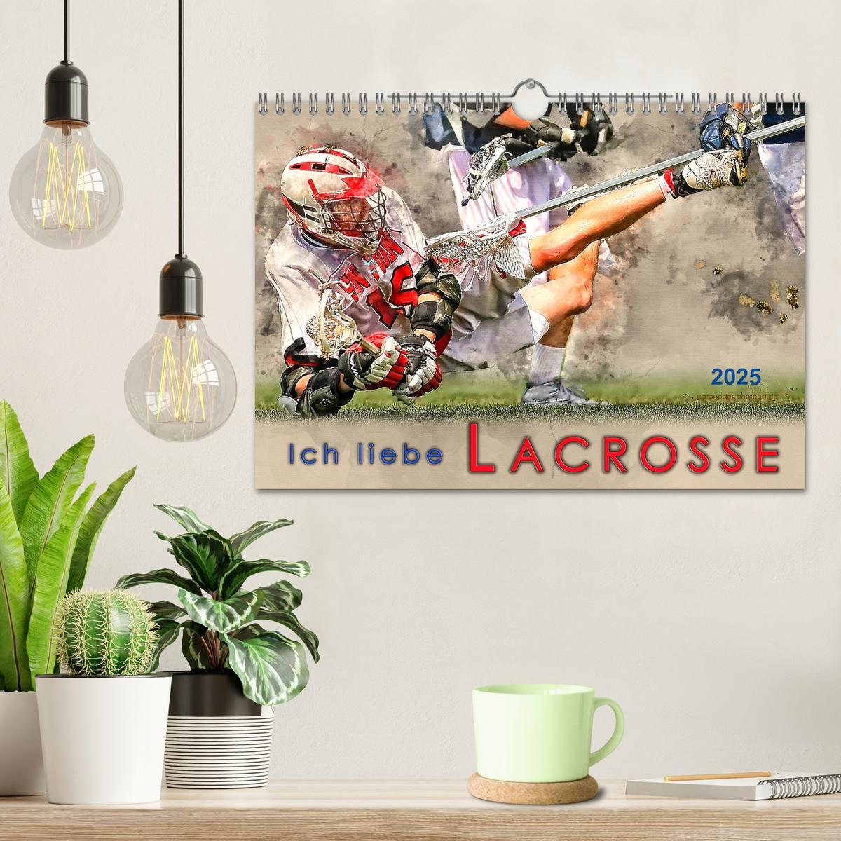 Bild: 9783435402205 | Ich liebe Lacrosse (Wandkalender 2025 DIN A4 quer), CALVENDO...