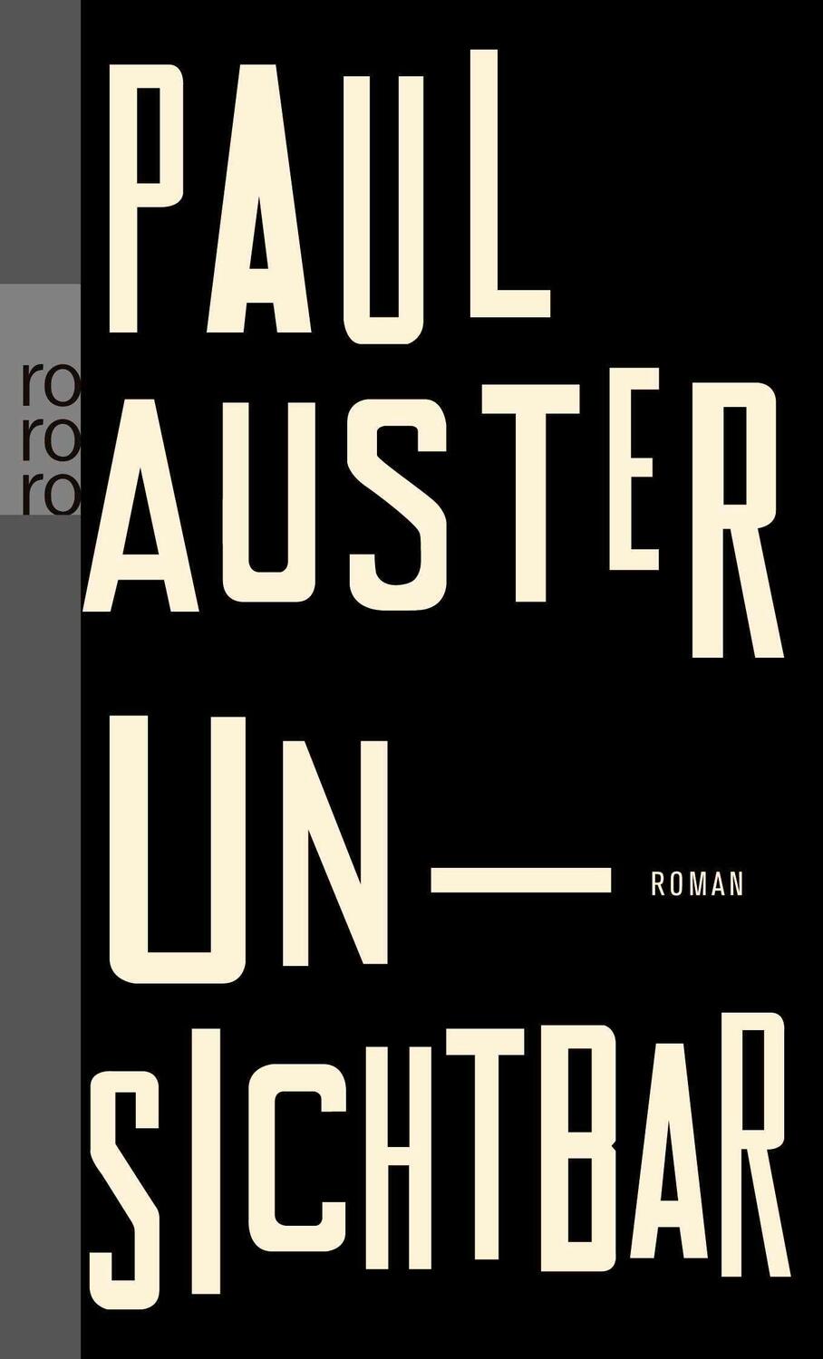 Cover: 9783499252570 | Unsichtbar | Paul Auster | Taschenbuch | Paperback | 316 S. | Deutsch