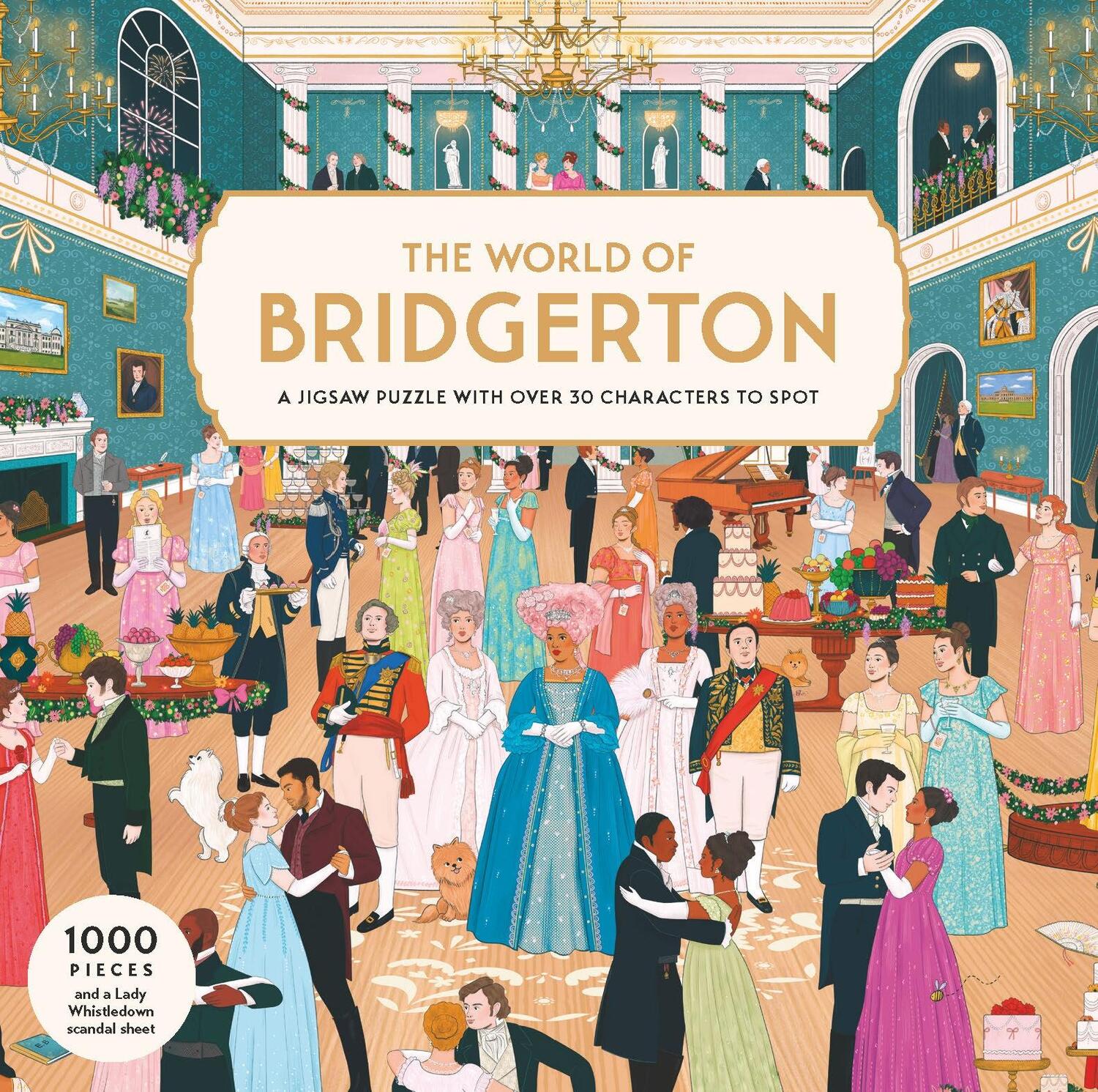 Cover: 9781399615945 | The World of Bridgerton 1000 Piece Puzzle: A 1000-Piece Jigsaw...