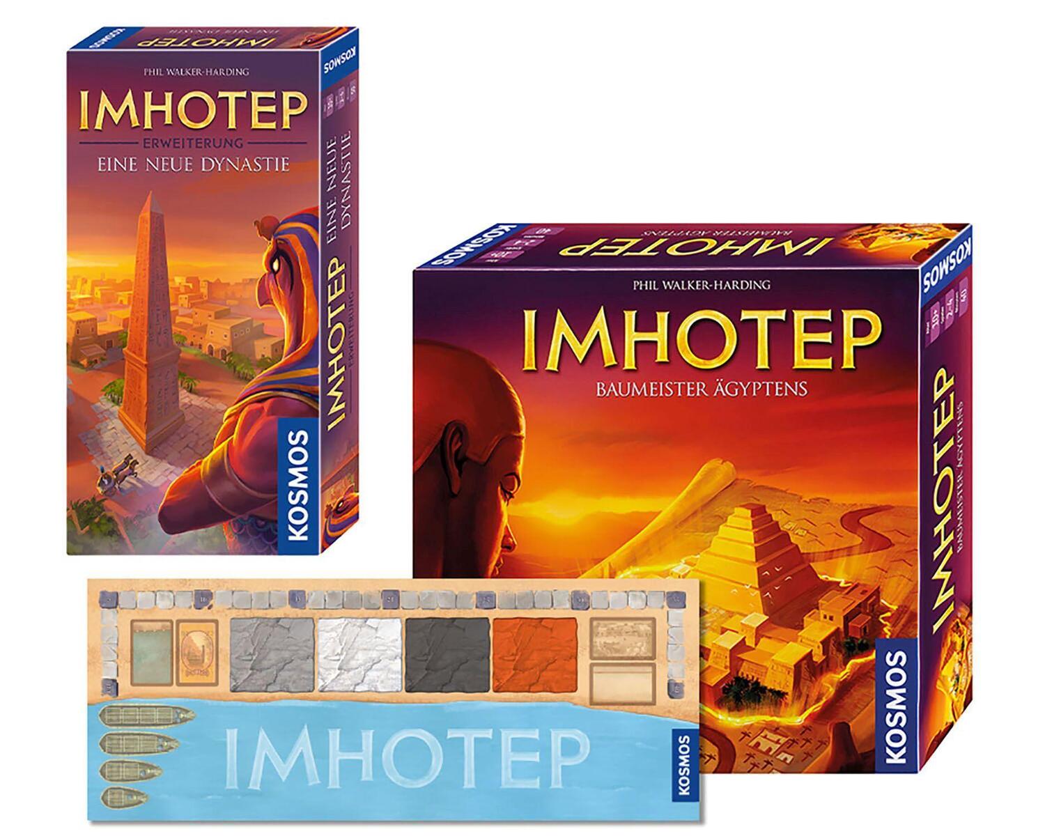 Bild: 4002051694272 | Imhotep - Das Duell | Familienspiel für 2 Spieler ab 10 Jahren | Spiel