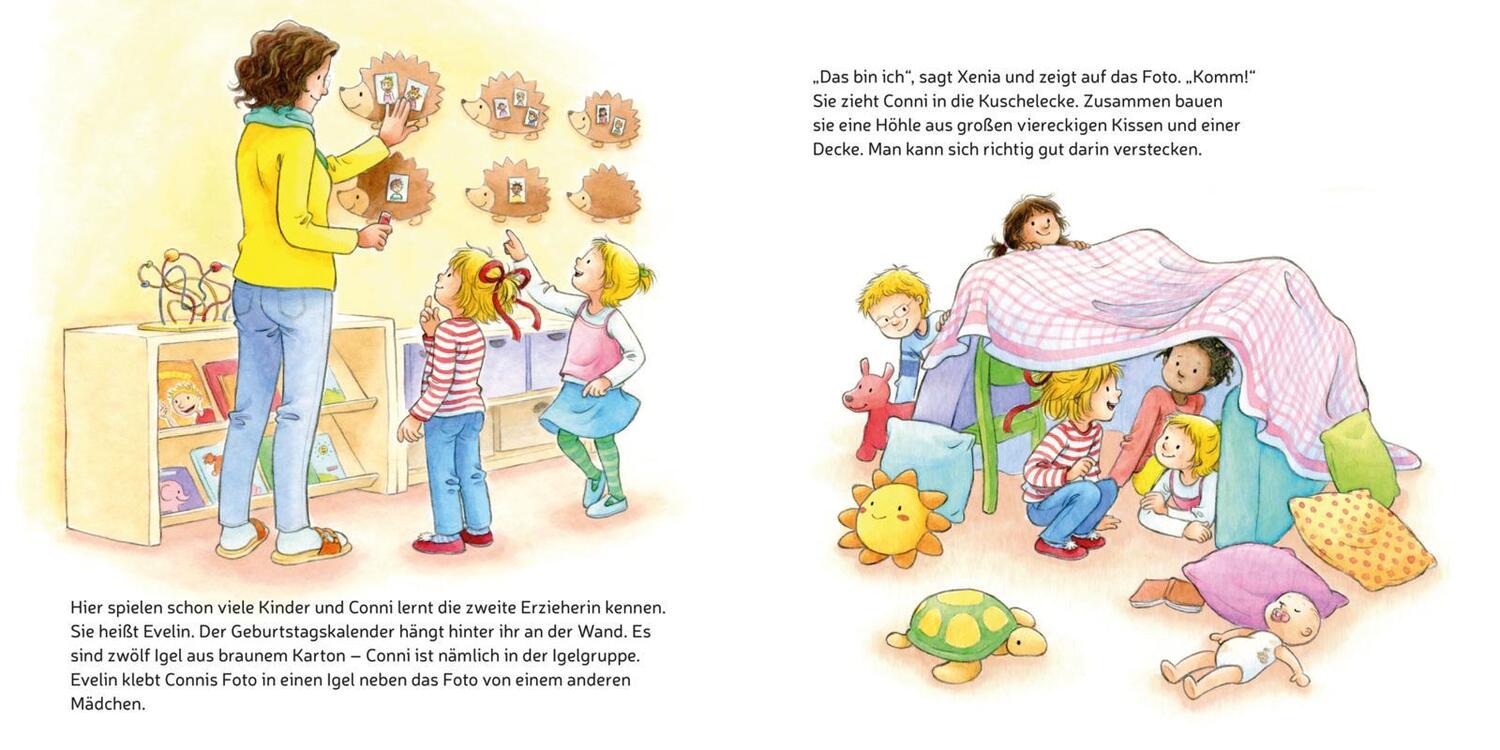 Bild: 9783551084194 | LESEMAUS 9: Conni kommt in den Kindergarten (Neuausgabe) | Schneider