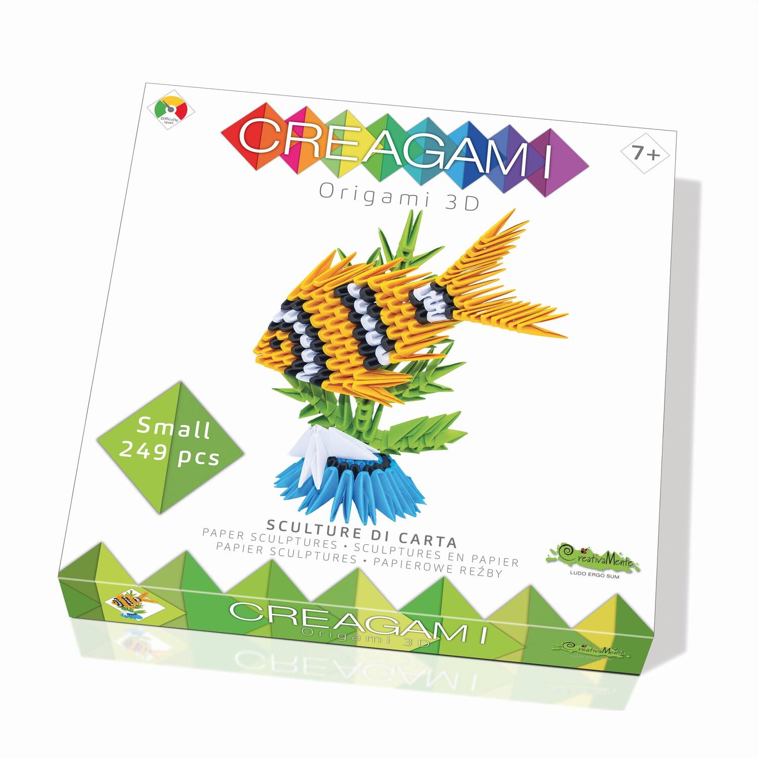 Cover: 8032591787628 | CREAGAMI - Origami 3D Fisch 249 Teile | Creagami | Spiel | Deutsch