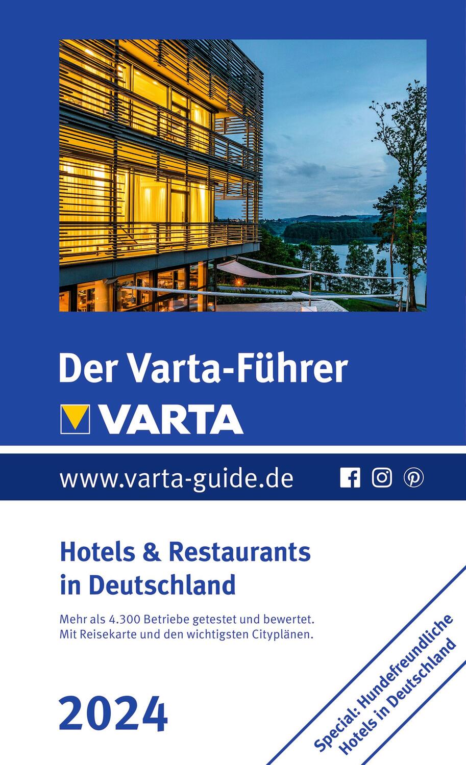Cover: 9783575018823 | Der Varta-Führer 2024 Hotels &amp; Restaurants in Deutschland | Buch