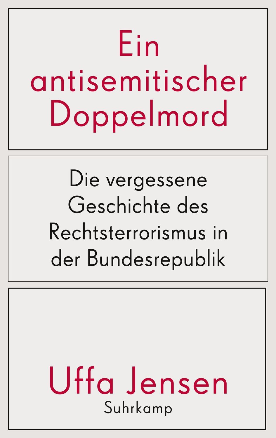 Cover: 9783518430026 | Ein antisemitischer Doppelmord | Uffa Jensen | Buch | 317 S. | Deutsch