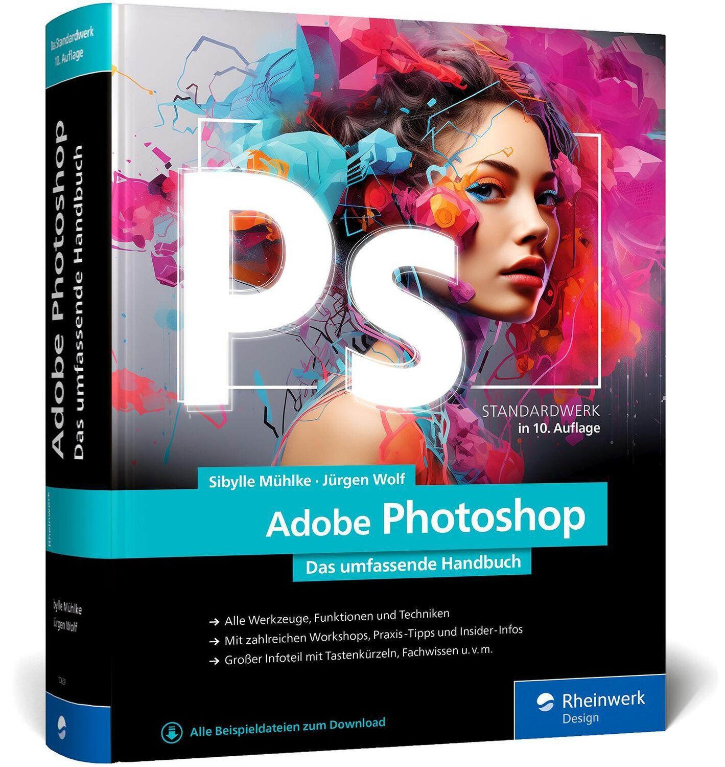 Cover: 9783367100293 | Adobe Photoshop | Sibylle Mühlke (u. a.) | Buch | Rheinwerk Design