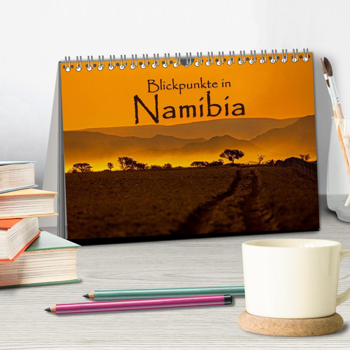 Bild: 9783435587810 | Blickpunkte in Namibia (Tischkalender 2025 DIN A5 quer), CALVENDO...