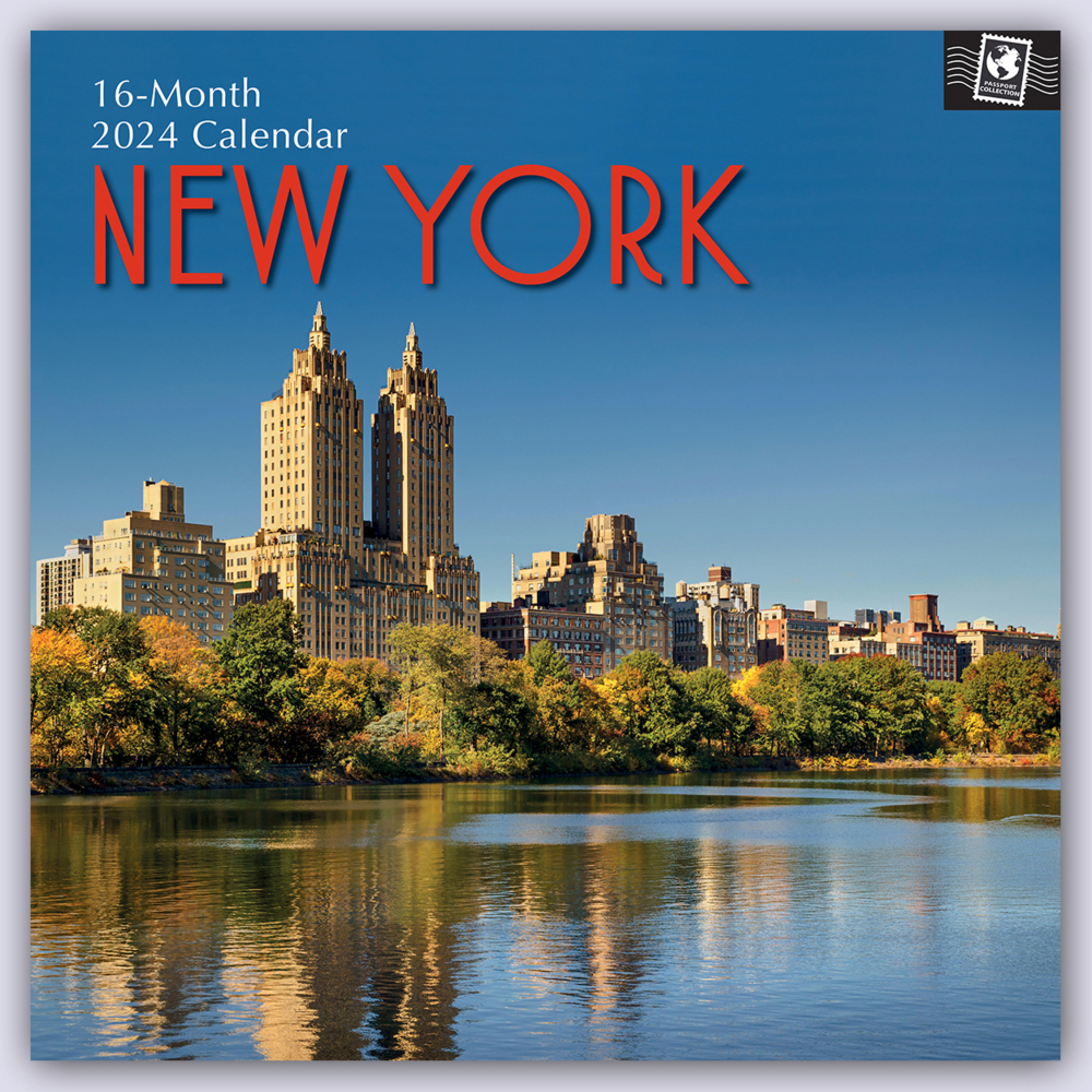Cover: 9781804109205 | New York 2024 - 16-Monatskalender | Gifted Stationery Co. Ltd | 14 S.