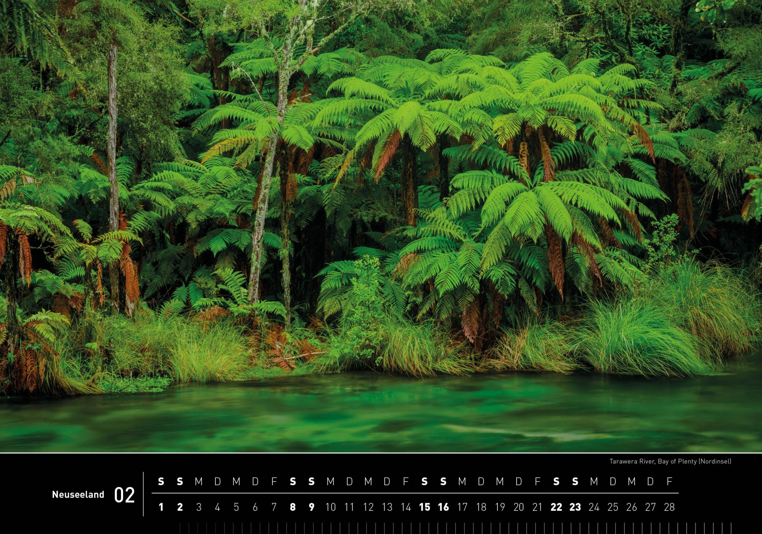 Bild: 9783968555133 | 360° Neuseeland Premiumkalender 2025 | Christian Heeb | Kalender