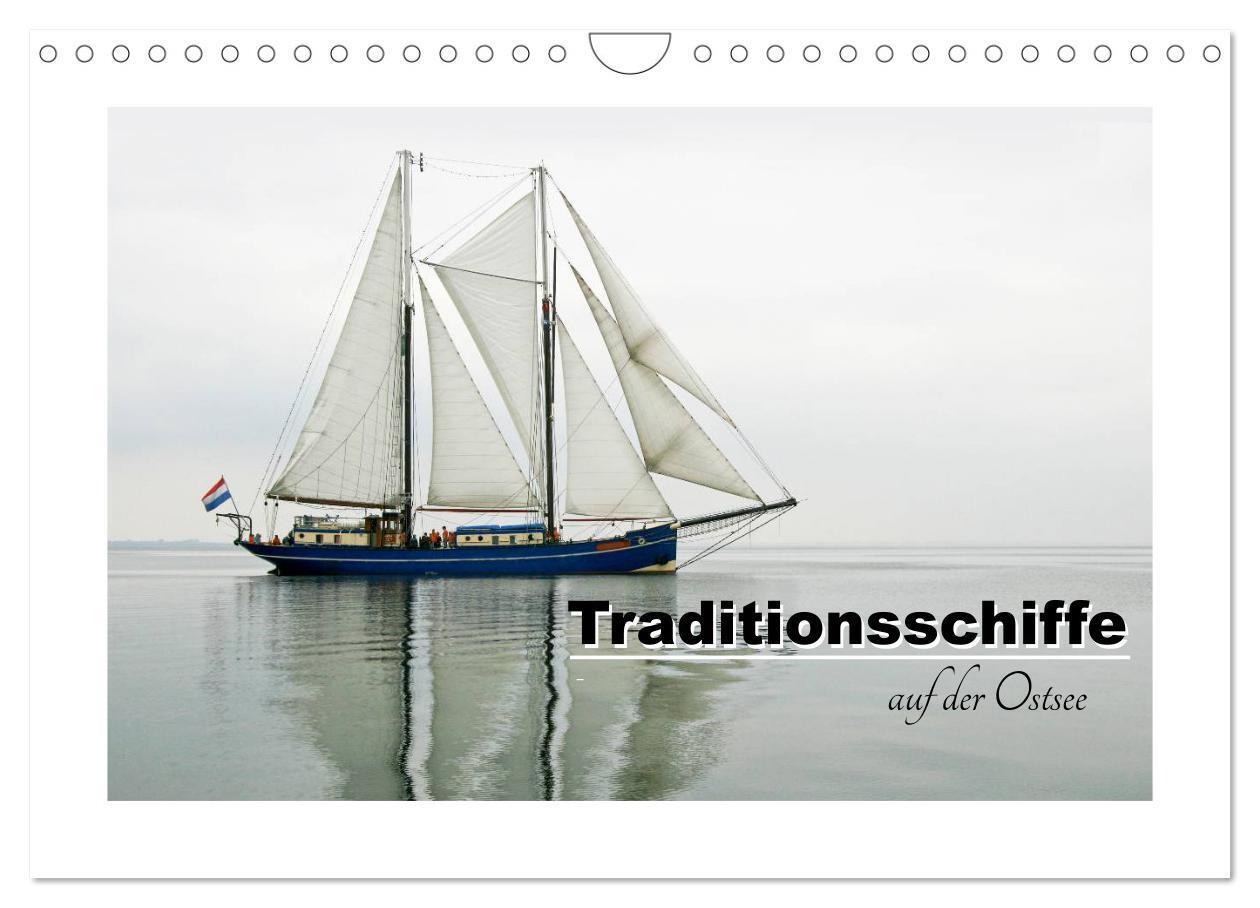 Cover: 9783435504831 | Traditionsschiffe auf der Ostsee (Wandkalender 2025 DIN A4 quer),...