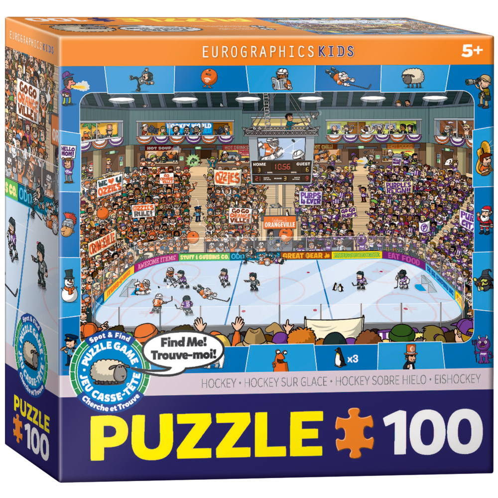 Cover: 628136604758 | Hockey - Suchen & Finden (Puzzle) | Spiel | In Spielebox | 2022